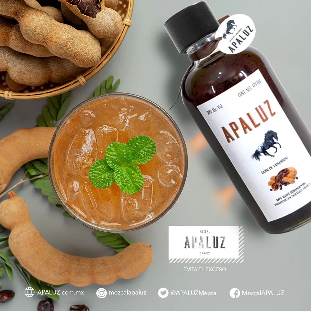 Licor de Mezcal APALUZ Tamarindo